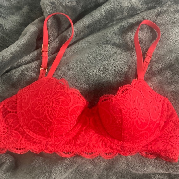 aerie Intimates & Sleepwear Red Aerie Bra Poshmark